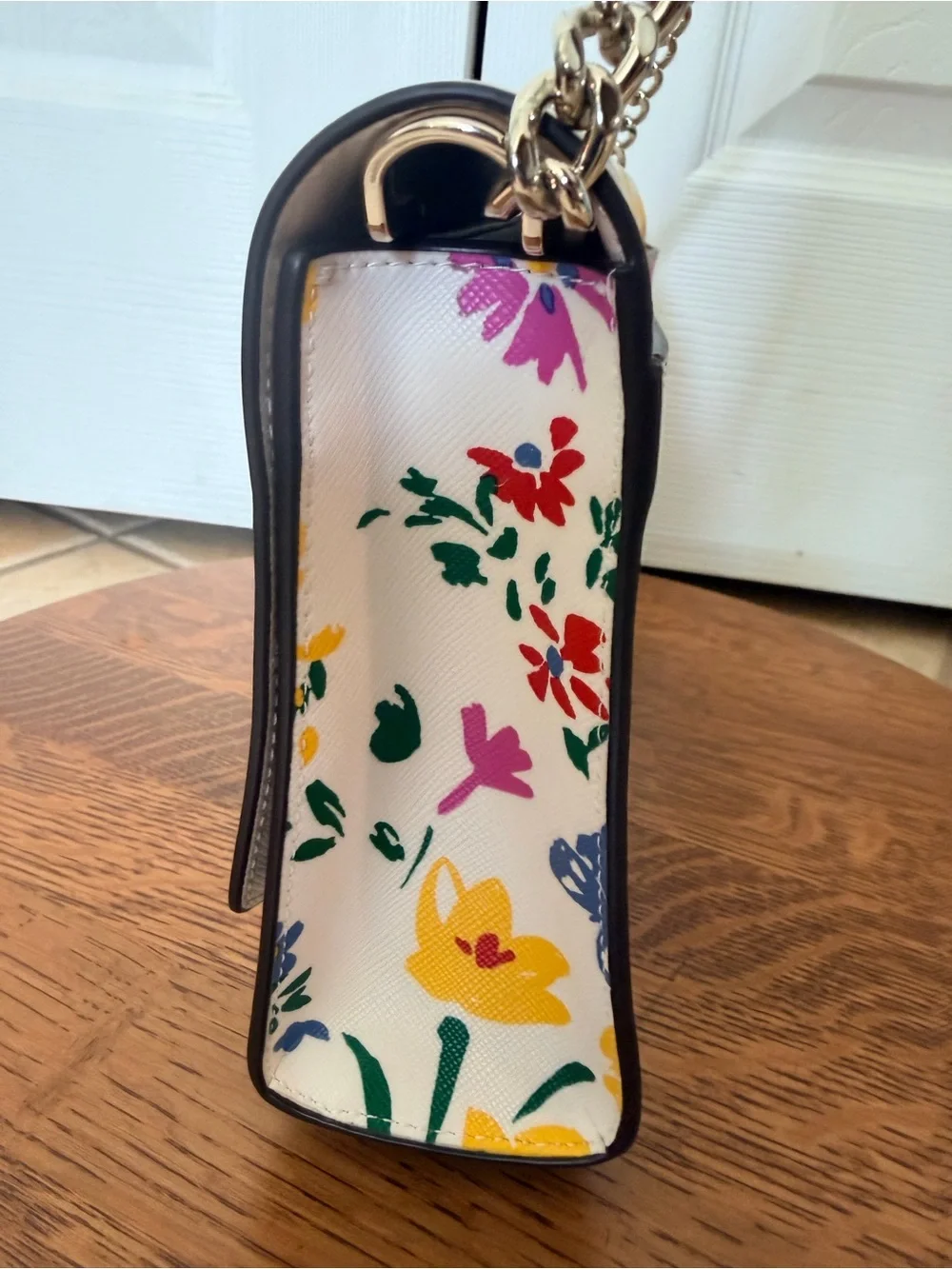 kate spade New York Carson Garden Bouquet White Floral Convertible Crossbody